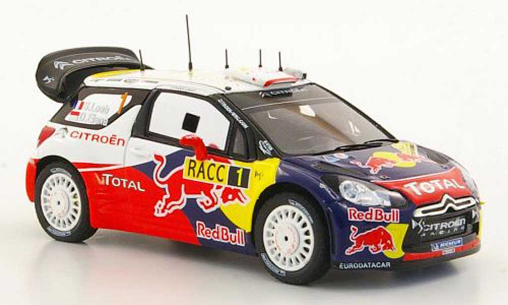 DS Automobiles DS3 WRC 2011 1/43 Spark WRC 2011 No.1 S.Loeb / D.Elena Rally Spanien modelauto