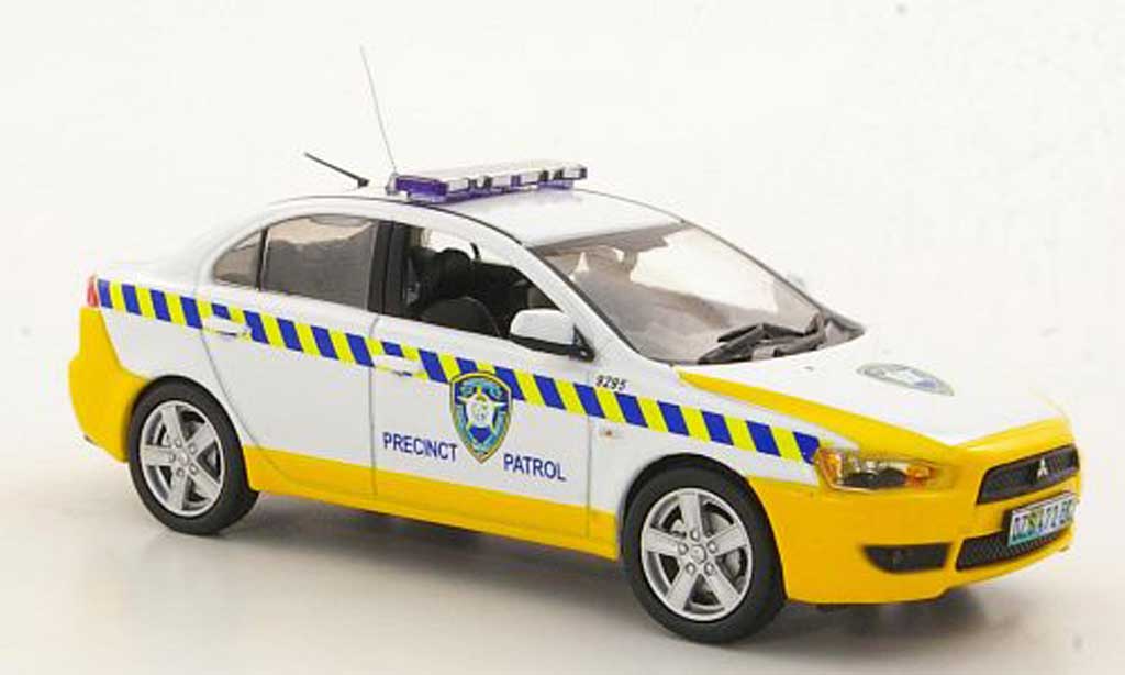 Mitsubishi Lancer 1/43 Vitesse Precinct Patrol Politie Sudafrika RHD 2009 modelauto