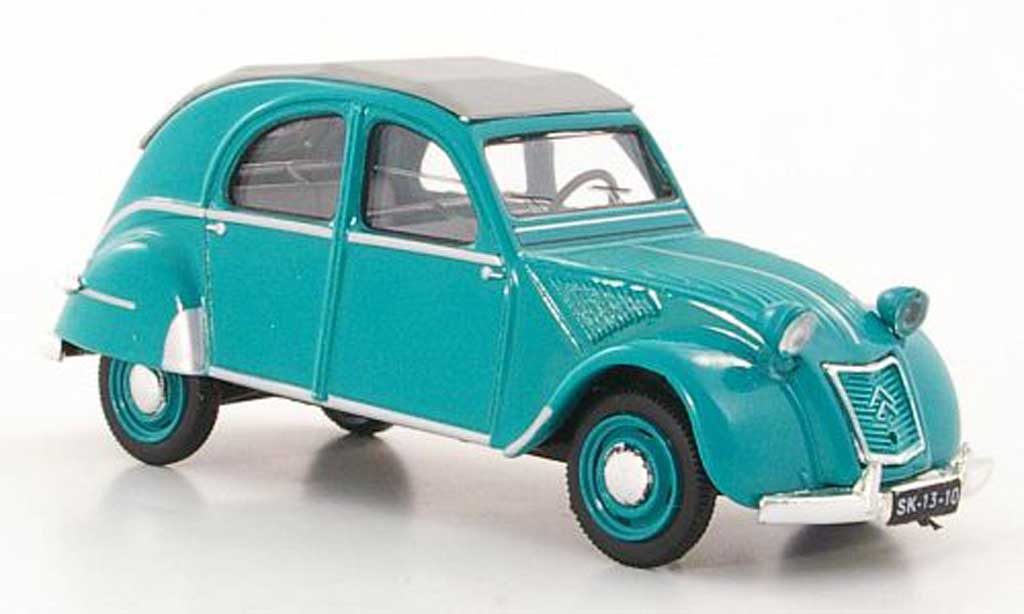 Citroen 2CV 1/43 Vitesse Belgium grun 1956 modelauto