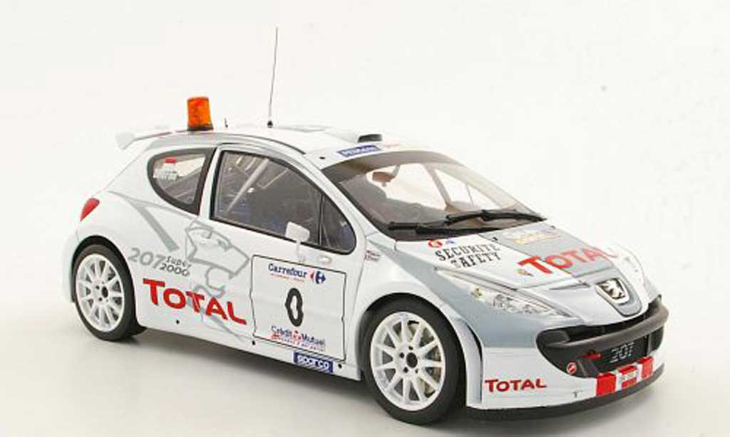 Peugeot 207 S2000 1/18 Sun Star S2000 No.0G.Panizzi / F.DelormeRally Antibes 2006 modelauto