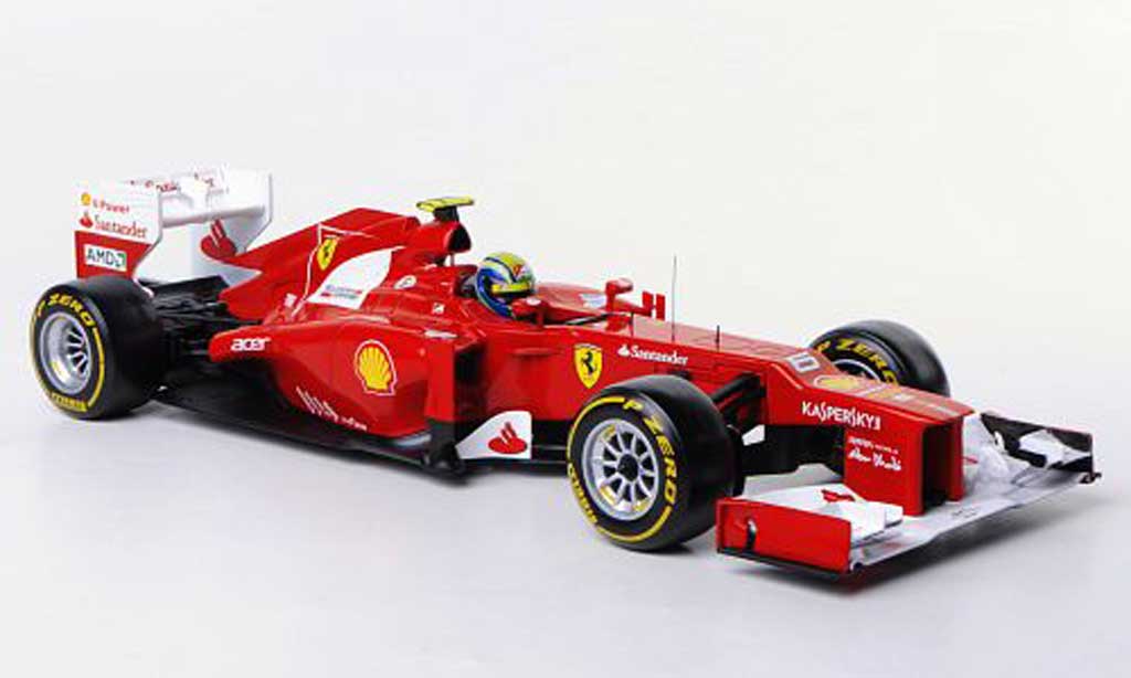 Ferrari F1 2012 1/18 Hot Wheels 2012 F2012 No.6 F.Massa -Saison modelauto