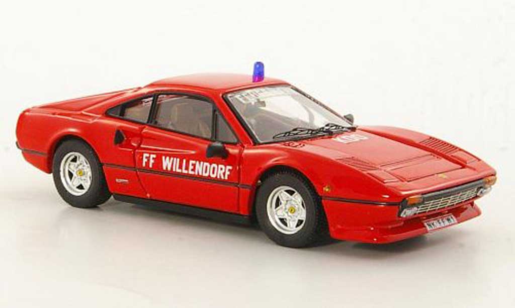 Ferrari 308 GTB 1/43 Best GTB Freiwillige Brandweer Willendorf (A) 1983 modelauto