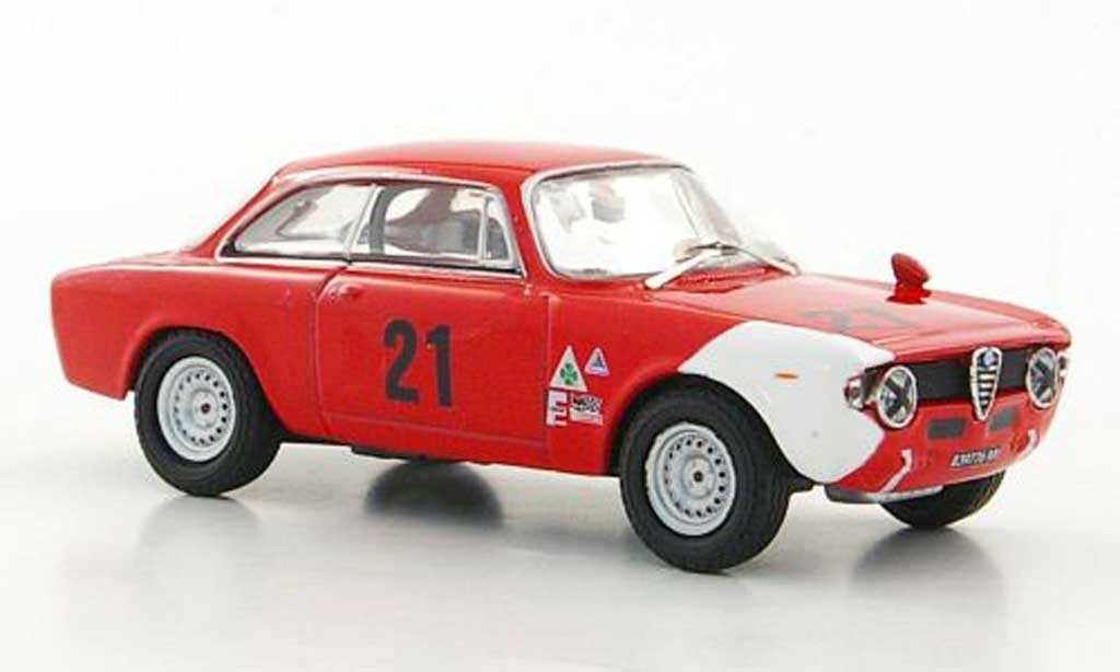 Alfa Romeo Giulia 1600 GTA 1/43 M4 1600 GTA No.21 A.de Adamich GP Belgien 1967 modelauto