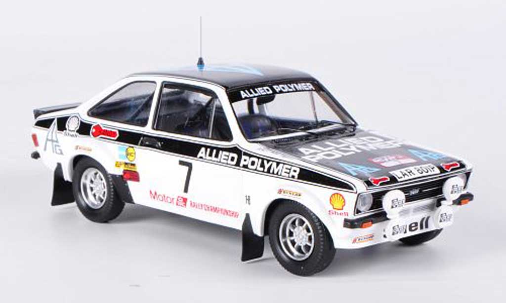 Ford Escort RS 1800 1/43 Trofeu RS 1800 MKNo.7 Allied Polymer Welsh Rally 1976 Vatanen/Bryant modelauto