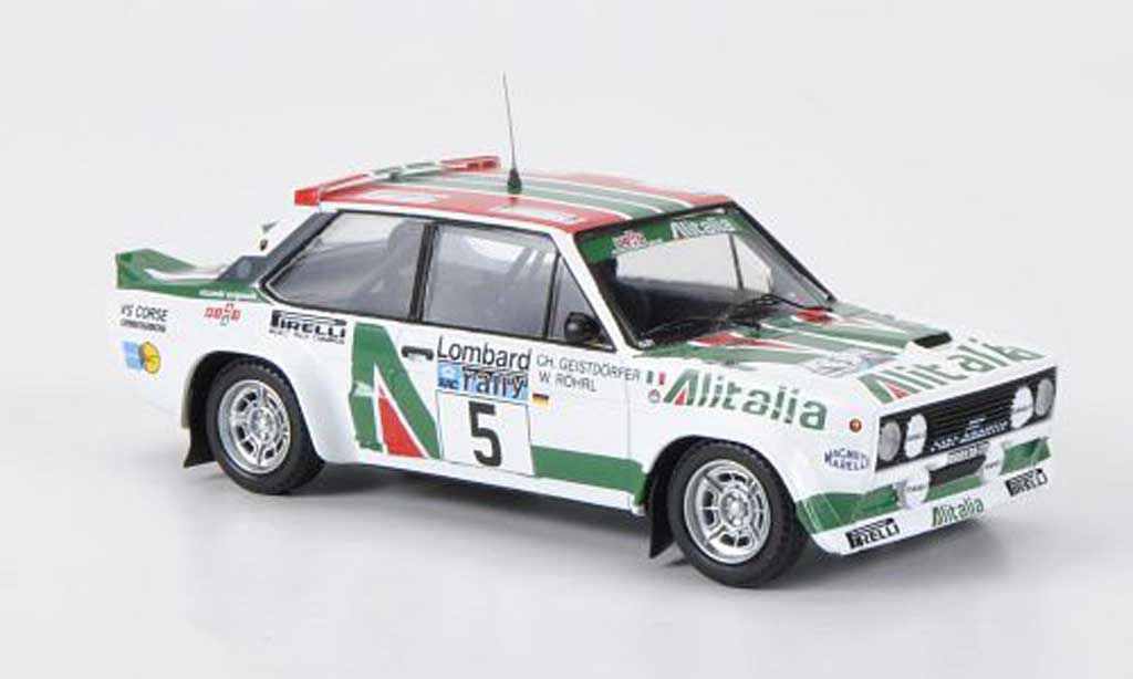Fiat 131 Abarth 1/43 Trofeu Abarth No.5 Alitalia W.Rohrl / Ch.Geistdorfer RAC Rally Grossbritannien 1978 modelauto