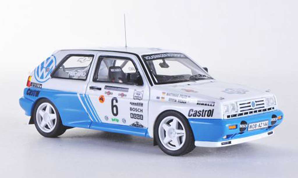 Volkswagen Golf 2 Rallye 1/43 Neo 2 Rallye G60 No.6 E.Weber / M.Feltz Rally Costa Smeralda modelauto