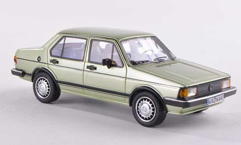 Volkswagen Jetta 1/43 Neo I clair-groen 4-portes 1980 modelauto