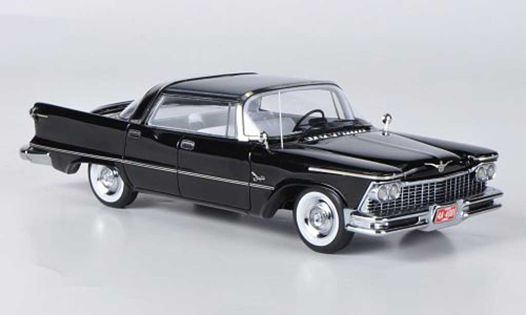 Imperial Crown Southampton 1/43 Neo 4-portes zwart/grijs 1957 modelauto
