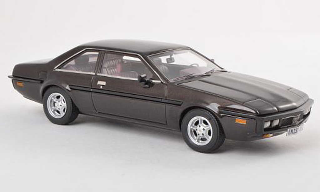 Opel Bitter SC 1/43 Neo SC Coupe zwart-brun 1979 modelauto