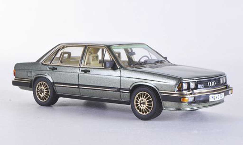 Audi 200 1/43 Neo 5T (Typ 43) grijs grun 1980 modelauto