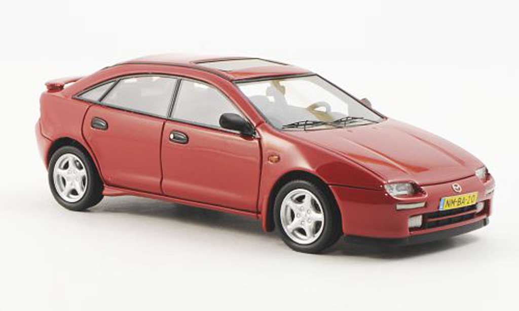 Mazda 323 1/43 Neo F (BA) MK2 rood 1994 modelauto