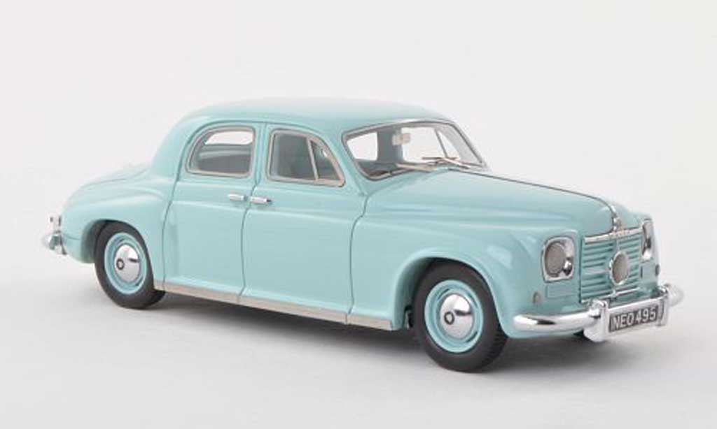 Rover P4 75 1/43 Neo clair-turquoise RHD 1949 modelauto