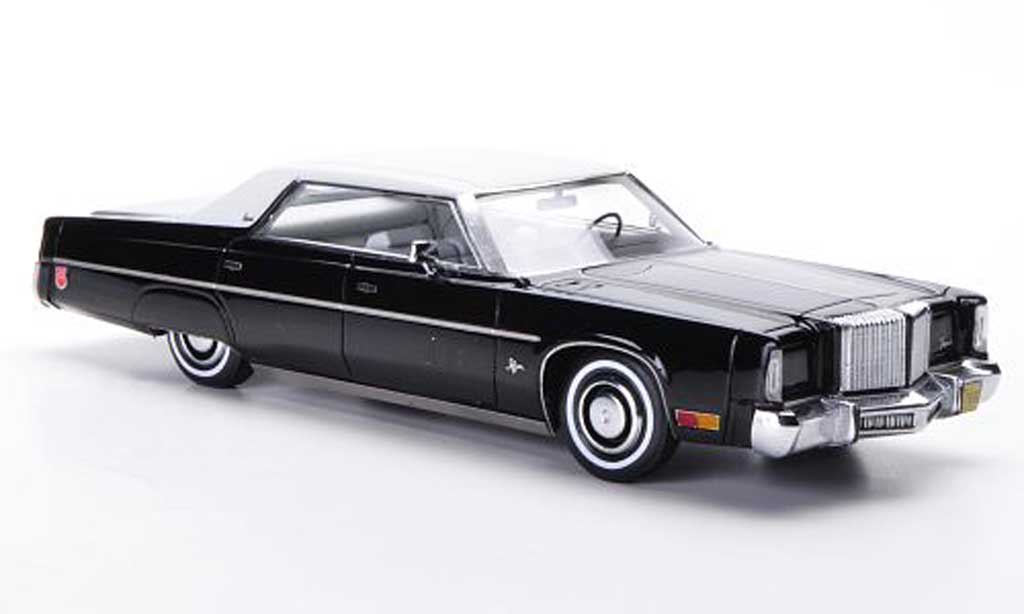 Chrysler Imperial 1/43 Neo 4-Door Hardtop Sedan zwart/wit 1975 modelauto