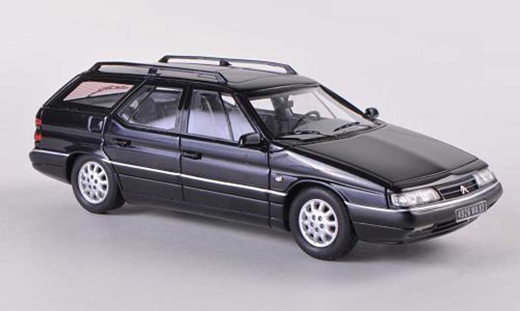 Citroen XM 1/43 Neo Stationwagen blauw 1989 modelauto