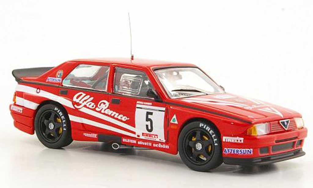 Alfa Romeo 75 Evoluzione 1/43 M4 Evoluzione No.5 M.Alboreto Rally Monza 1988 modelauto