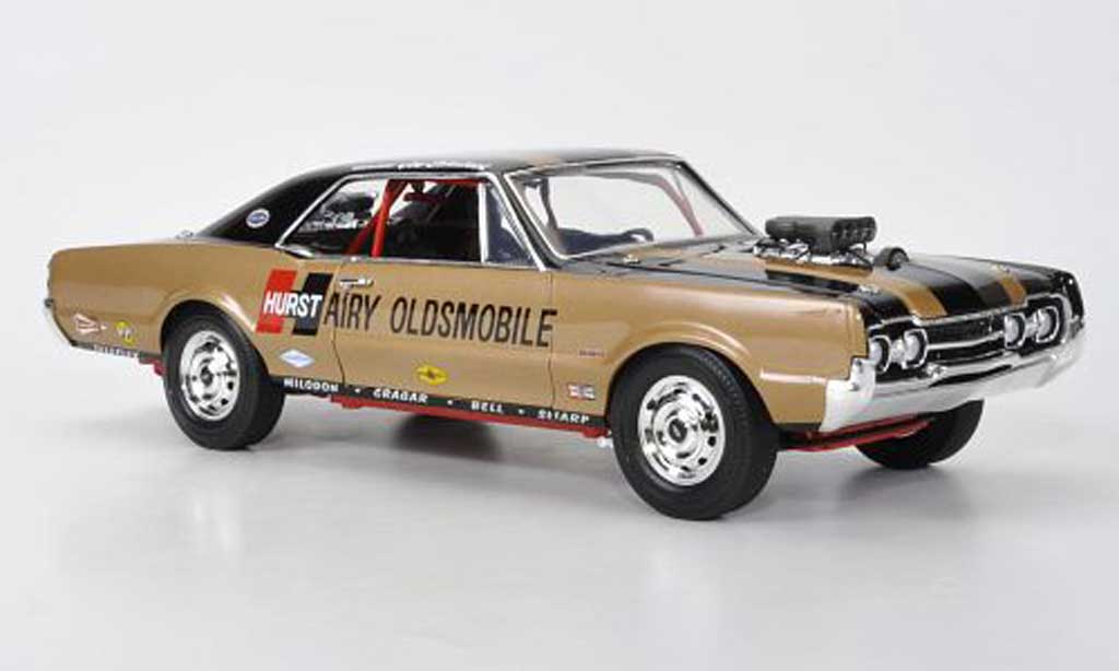 Oldsmobile 442 1/18 Highway 61 Hurst Hairy Joe Schubeck 1967 modelauto