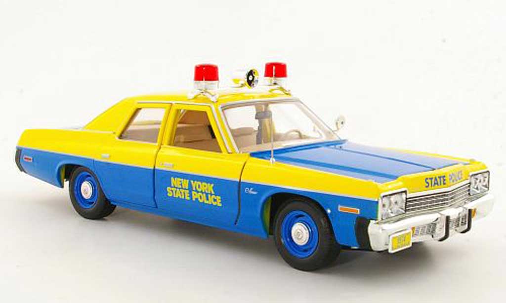 Dodge Monaco 1974 1/18 Ertl 1974 New York State Politie Politie (US) modelauto