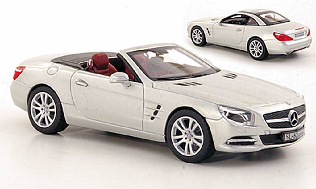 Mercedes Classe SL 1/43 Norev (R231) grijs 2012 modelauto