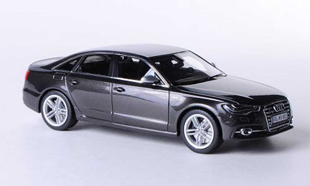 Audi S6 1/43 Schuco (C7) grijs 2012 modelauto