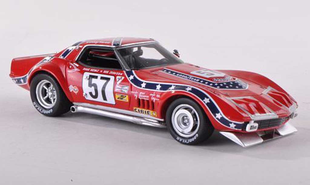 Chevrolet Corvette C3 1/43 TrueScale Miniatures C3 L88 No.57 12h Sebring D.Heinz/B.Johnson 1972 modelauto