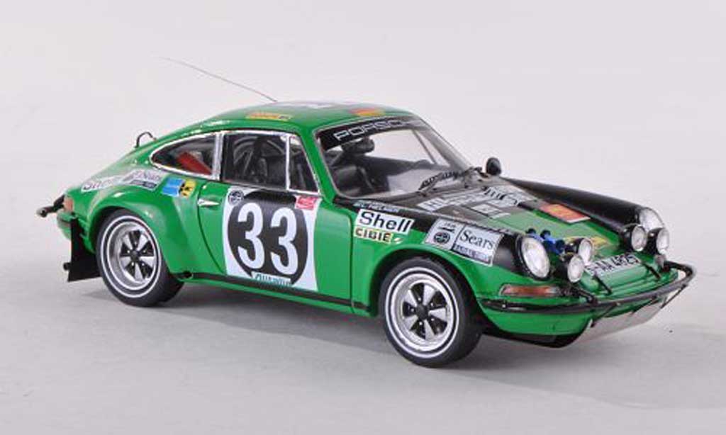 Porsche 911 1/43 TrueScale Miniatures ST No.33 celui-ci Africain Safari Rally 1971 B.Waldegaard/L.Helmer modelauto