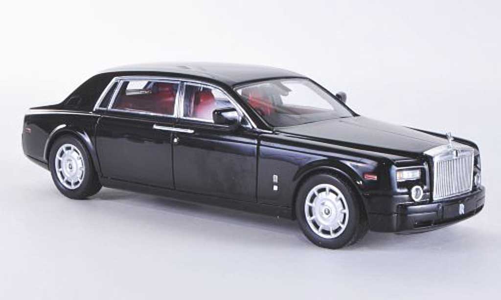 Rolls Royce Phantom 2010 1/43 TrueScale Miniatures 2010 LWB zwart RHD modelauto