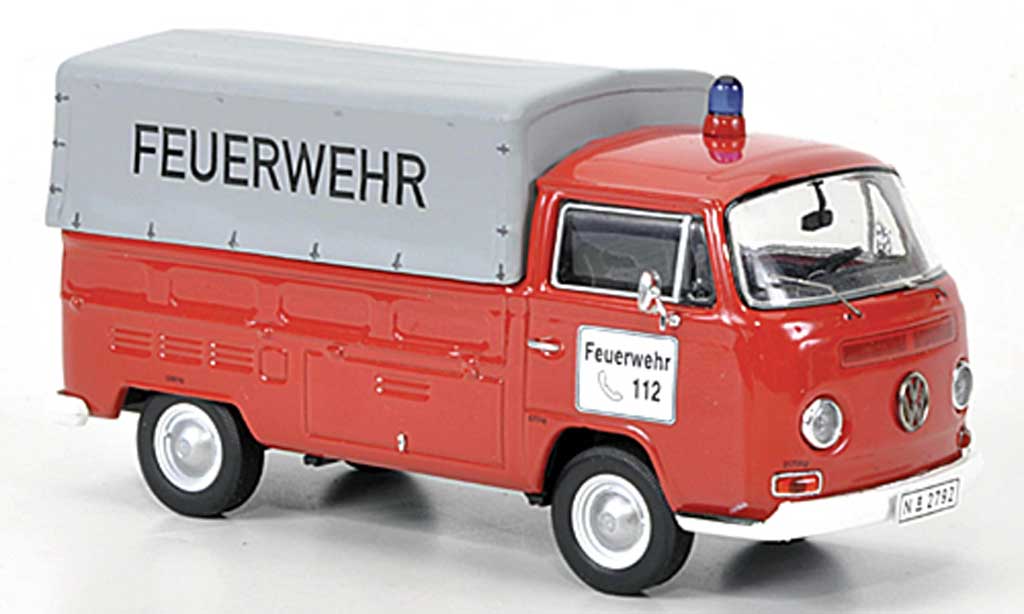 Volkswagen T2 A 1/43 Premium ClassiXXs A Pritsche/Plane pompier modelauto