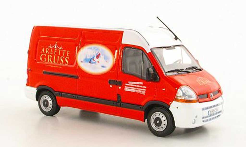 Renault Master 1/43 Eligor Kasten Circus Arlette Gruss 2011 modelauto