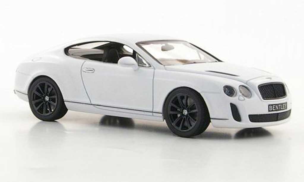Bentley Continental 1/43 Minichamps Supersports mattwit 2009 modelauto