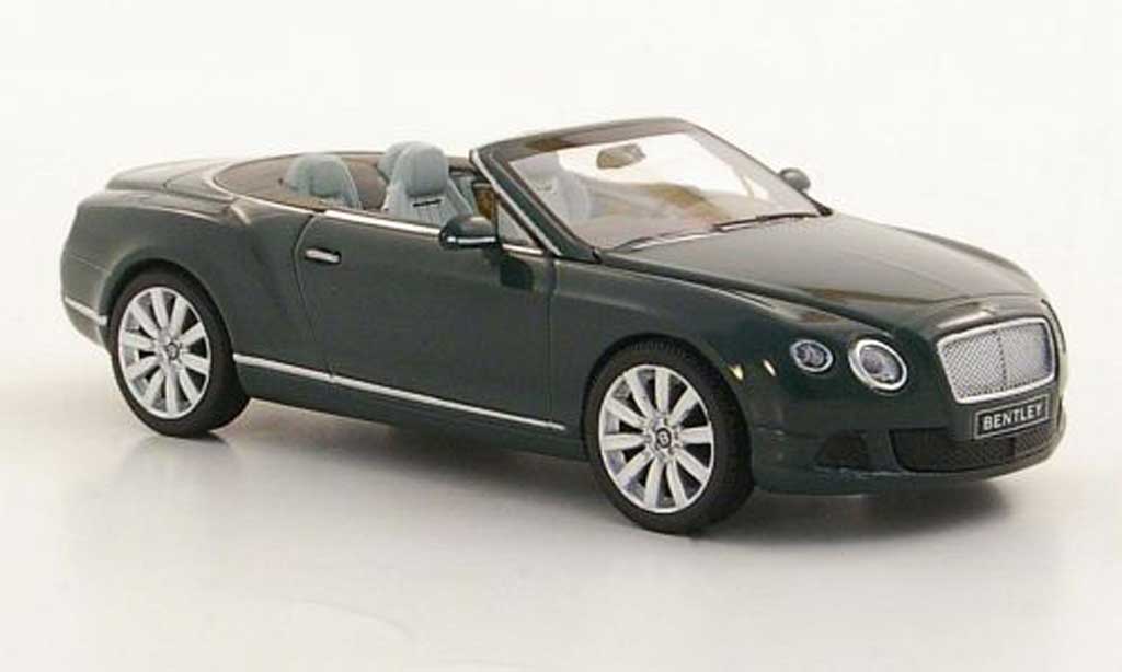 Bentley Continental 1/43 Minichamps GTC grun 2011 modelauto