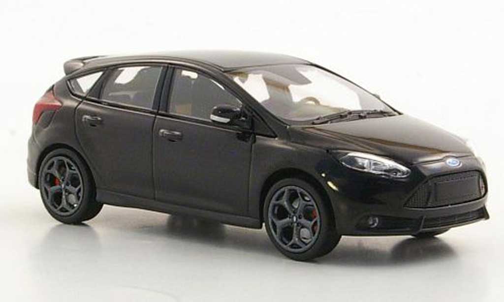 Ford Focus ST 1/43 Minichamps ST zwart 2011 modelauto