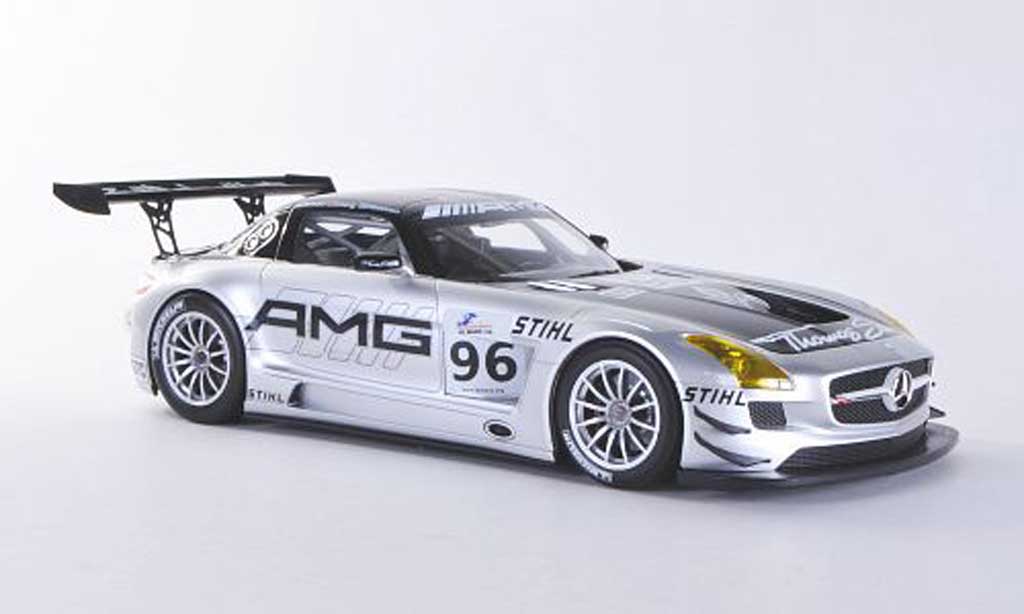 Mercedes SLS 1/18 Minichamps AMG GT3 No.96 Team AMG China Hakkinen / Cheng / Arnold ILMC 6h Zhuhai 2011 modelauto