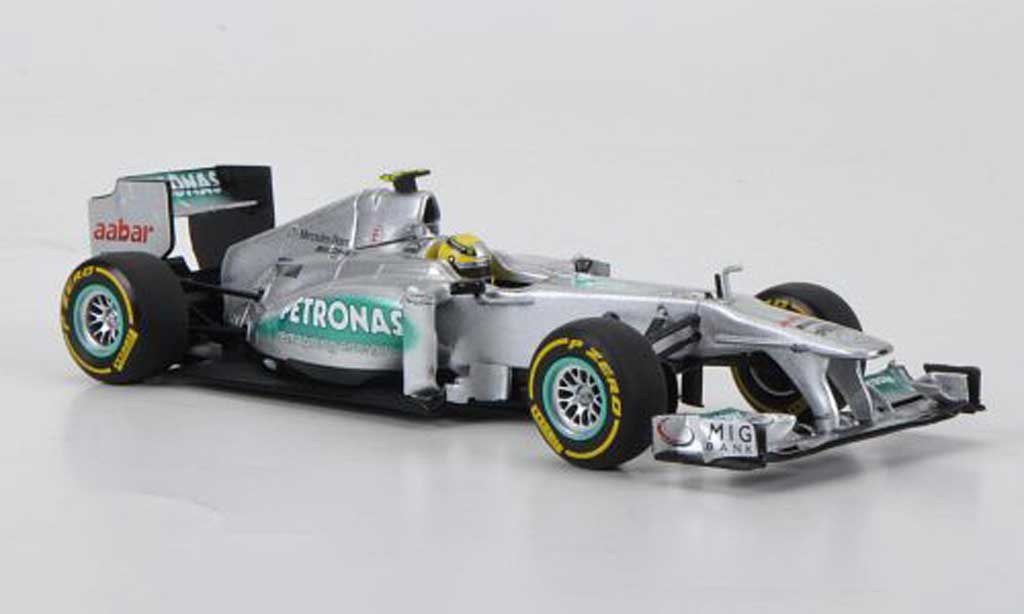 Mercedes F1 2012 1/43 Minichamps 2012 AMG Petronas Team No.8 N.Rosberg Prasentationsfahrzeug modelauto