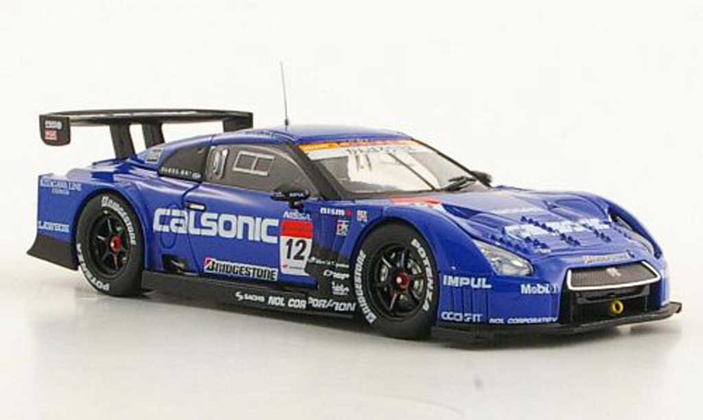 Nissan Skyline 1/43 Ebbro GT-R No.12 Calsonic Impul Super GT500 Okayama 211 modelauto