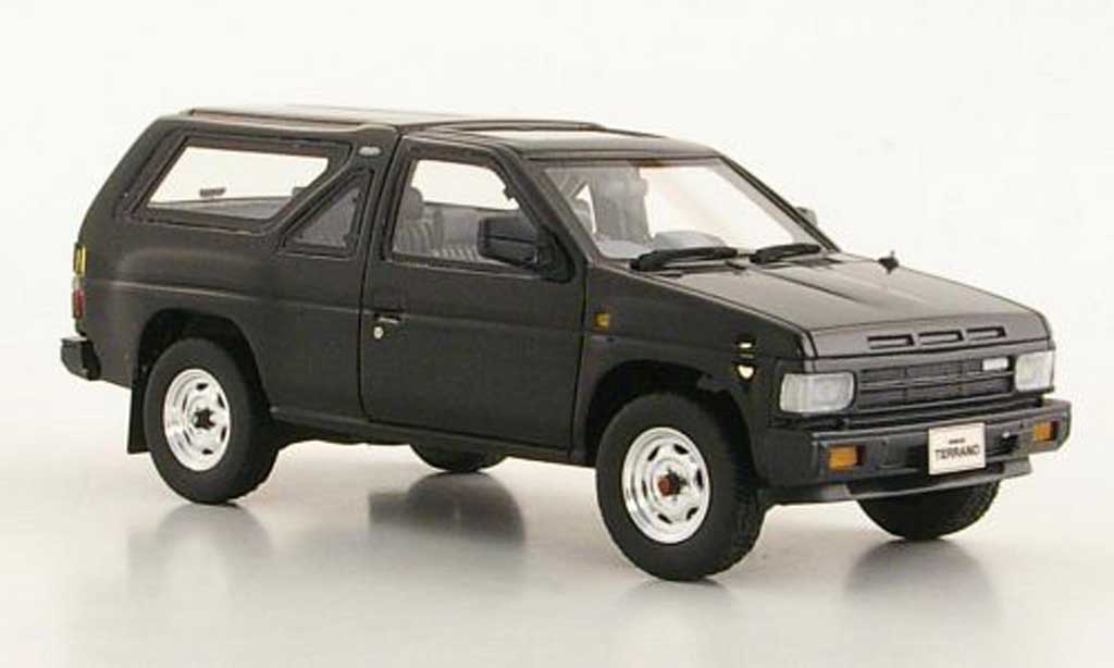 Nissan Terrano 1/43 Hi Story (R3M) zwart 3-portes RHD 1986 modelauto