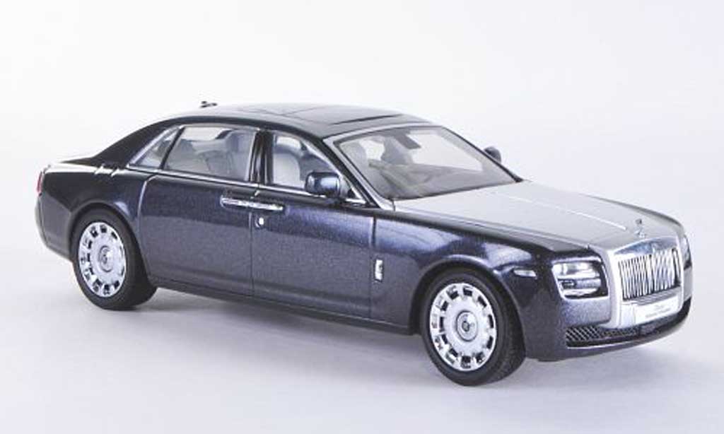 Rolls Royce Ghost EWB 1/43 Kyosho EWB anthrazit/grijs LHD 2010 modelauto