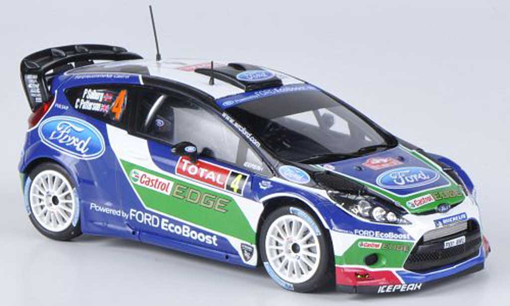Ford Fiesta WRC 1/43 Spark WRC No.4 Castrol P.Solberg / C.Patterson Rally Monte Carlo 2012 modelauto