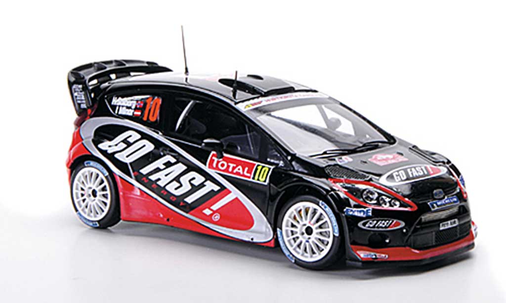 Ford Fiesta WRC 1/43 Spark WRC No.10 Go Fast Rally Monte Carlo 2012 modelauto