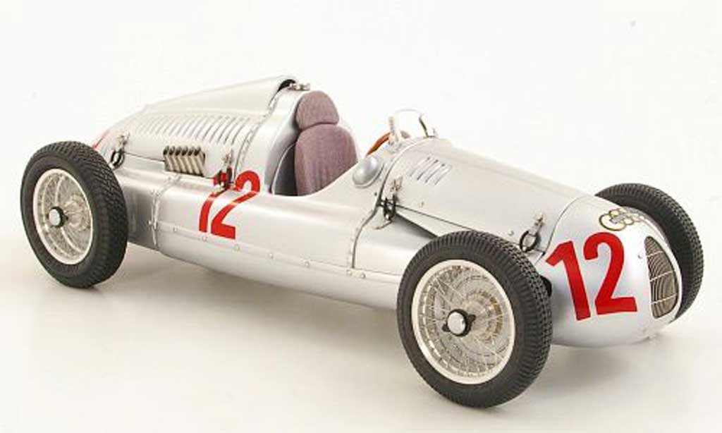 Auto Union Typ D 1/18 CMC No.12 H.P.Muller GP Frankreich 1939 modelauto