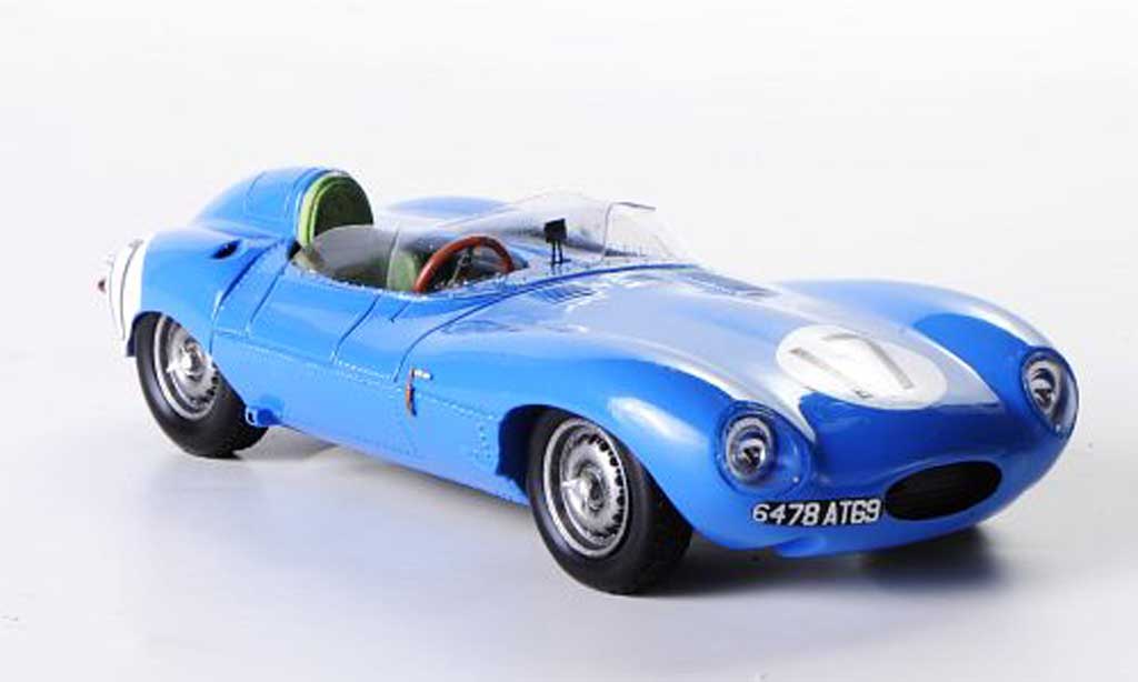 Jaguar D-Type 1957 1/43 Spark 1957 No.17 J.Lucas / Mary 24h Le Mans modelauto