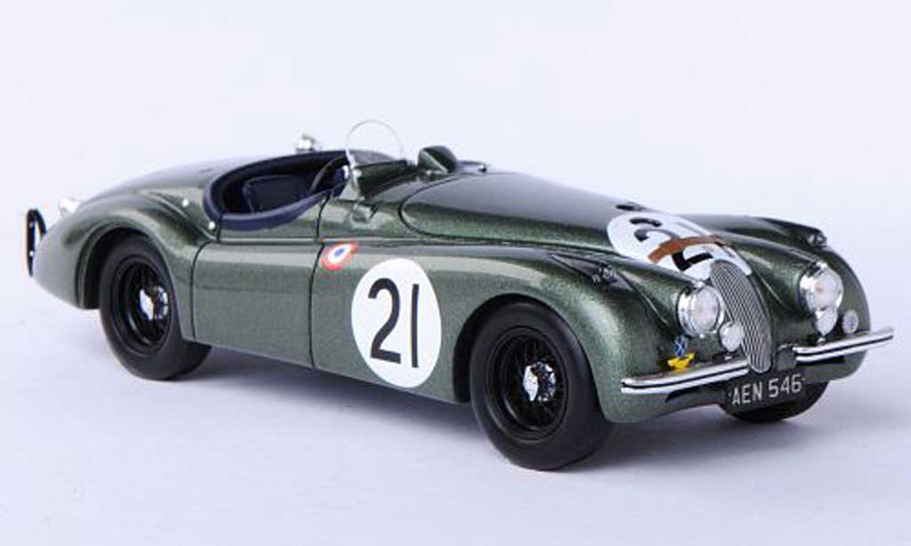 Jaguar XK 120 1/43 Spark 120 No.21 R.Lawrie / I.Waller 24h Le Mans 1951 modelauto
