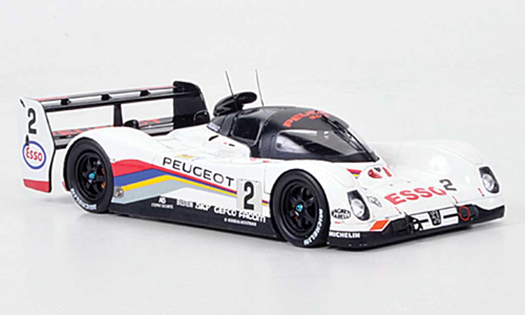 Peugeot 905 1992 1/43 Spark 1992 EV1 bis No.2 Esso 24h Le Mans modelauto