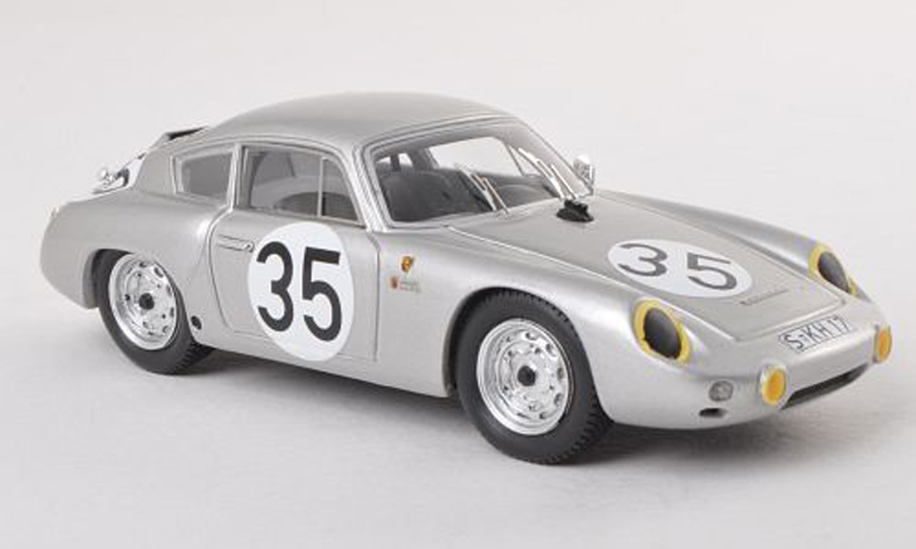 Porsche 356 1960 1/43 Spark 1960 Abarth 1600 GTL No.35 24h Le Mans H.Linge/H.-J.Walter modelauto