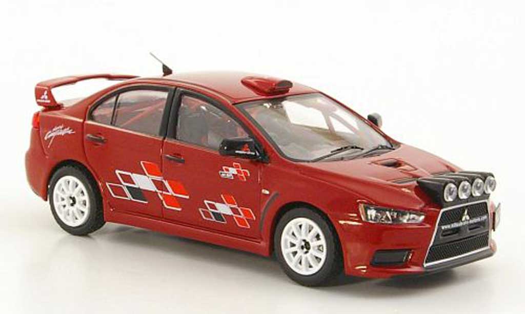 Mitsubishi Lancer Evolution X 1/43 IXO Evolution X Gr.N Prasentationsfahrzeug modelauto