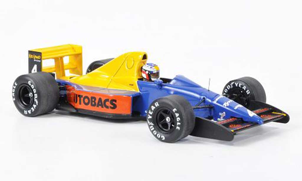 Tyrrell 018 1/43 Spark No.4 Camel J.Alesi GP Japan 1989 modelauto