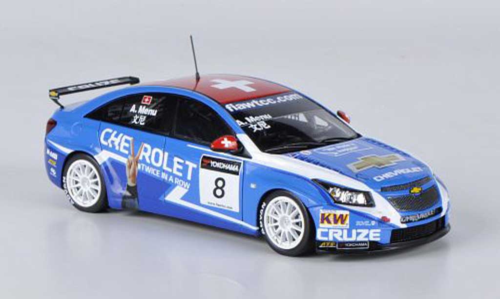 Chevrolet Cruze 2011 1/43 Spark 2011 1.6T No.8 A.Menu WTCC GP Macau modelauto