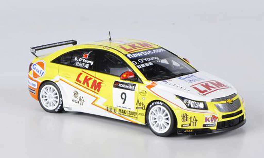 Chevrolet Cruze 2011 1/43 Spark 2011 1.6T No.9 D.O'Young WTCC GP Macau modelauto