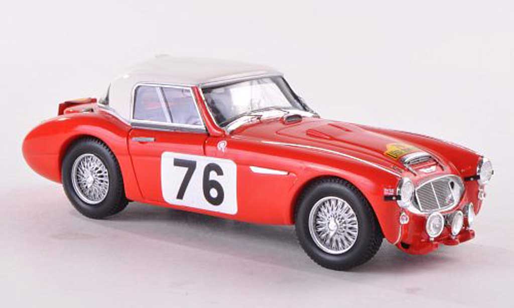 Austin Healey 3000 1/43 Spark No.76 Rally Liege-Rome-Liege 1960 P.Moss/A.Wisdom modelauto