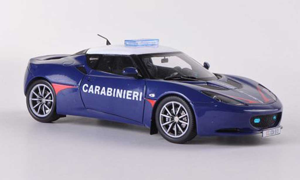 Lotus Evora S 1/43 Spark S Carabinieri Politie (I) LHD 2011 modelauto