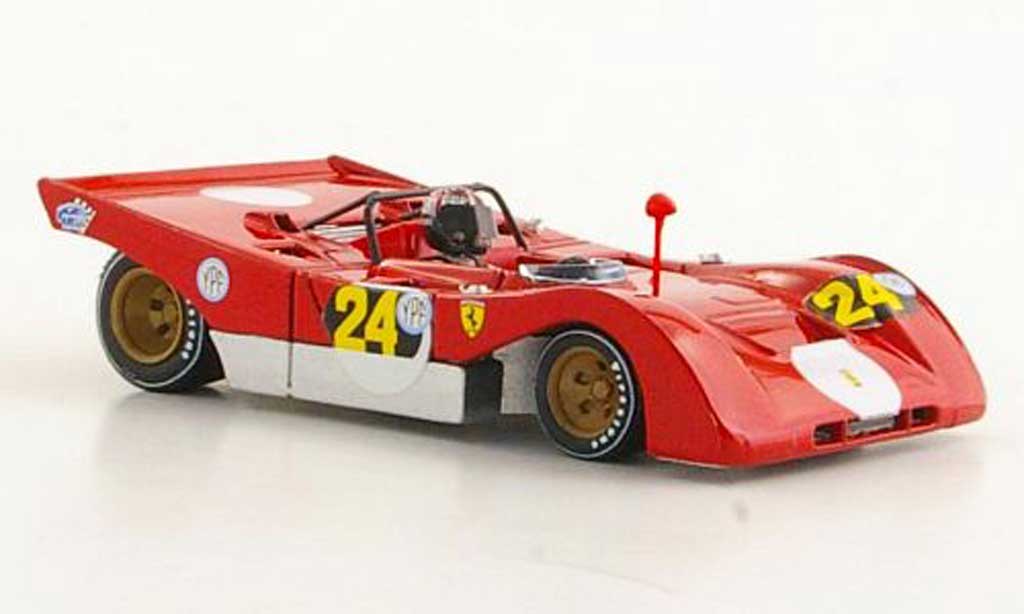 Ferrari 312 PB 1/43 Brumm PB No.24 I.Giunti 1000Km Buenos Aires 1971 modelauto